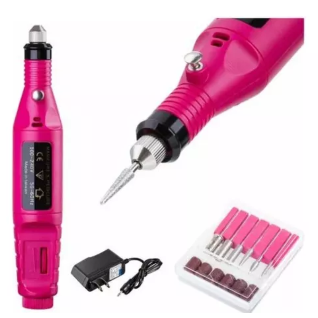 Lijadora Elétrica Portátil de Uñas  Bivolt