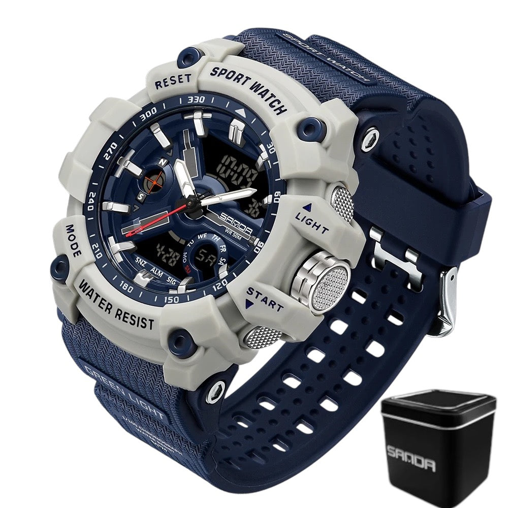 Reloj Para Hombre Sanda 3179