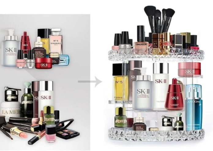 Organizador De Maquillaje Giratorio