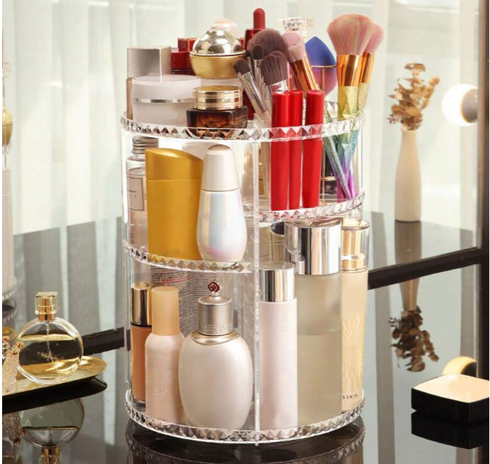 Organizador De Maquillaje Giratorio