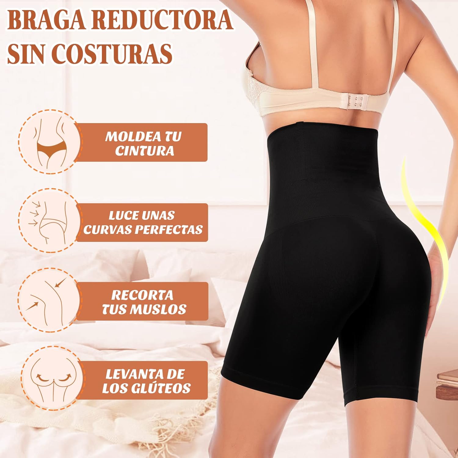 Cinturón Moldeador Corto BodySlim que Adelgaza la Cintura