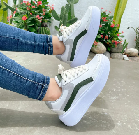 Tenis Deportivo Casual Urbano Para Mujer